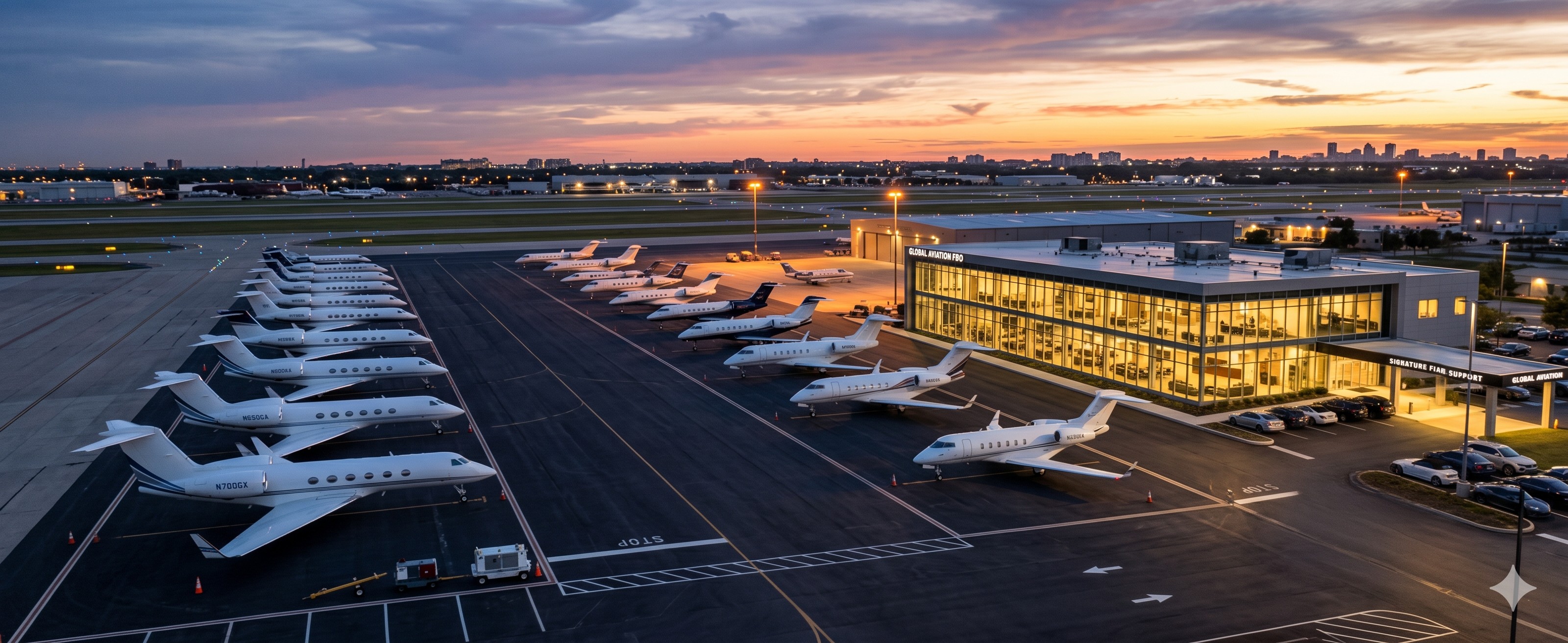 Seoul Gimpo Business Aviation Center — Private Jet Fleet