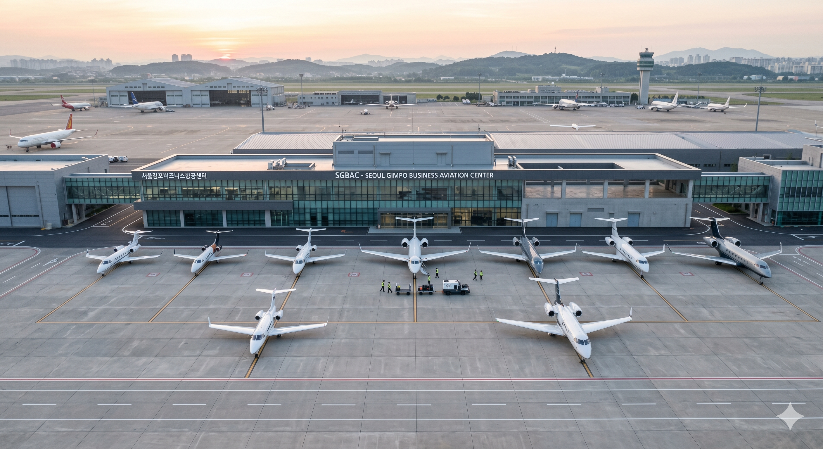 Seoul Gimpo Business Aviation Center — Private Jet Fleet