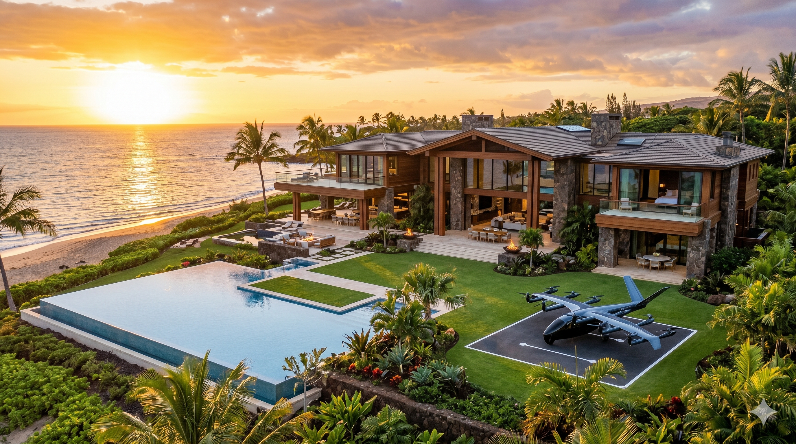 Ultra-luxury beachfront estate — Hawaii Maui